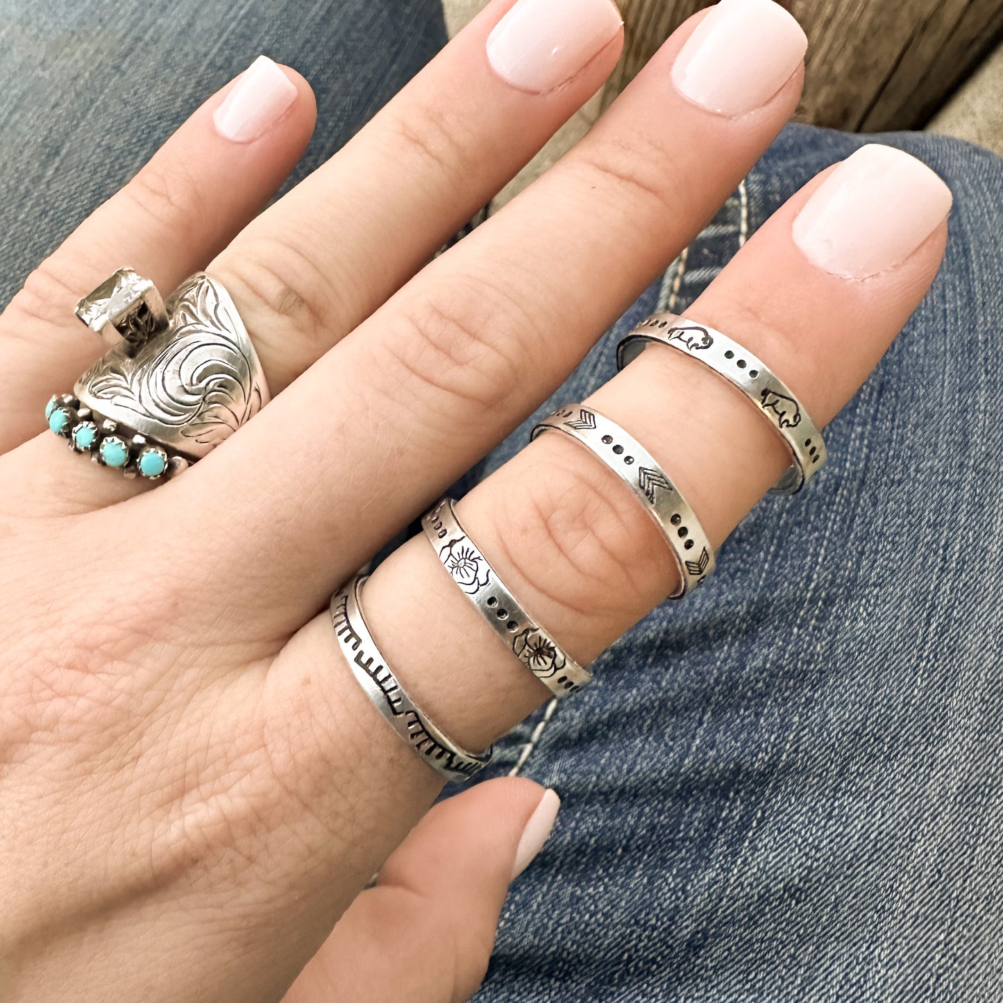 Western Stacker Rings