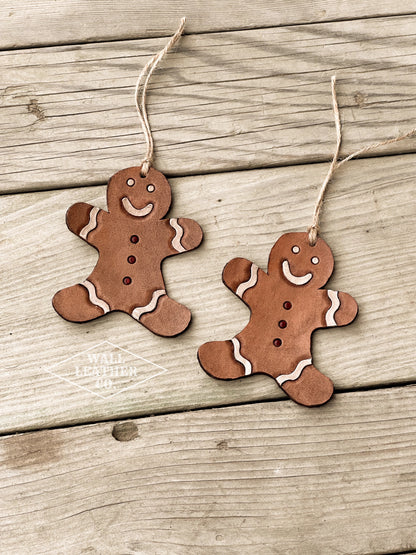 Gingerbread Man Christmas Ornament ￼
