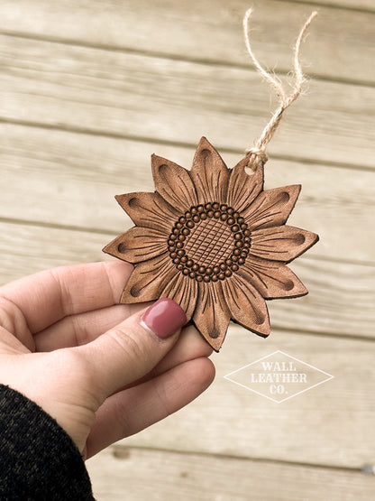 Sunflower Christmas Ornament