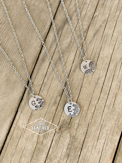 Initial Tag Necklace