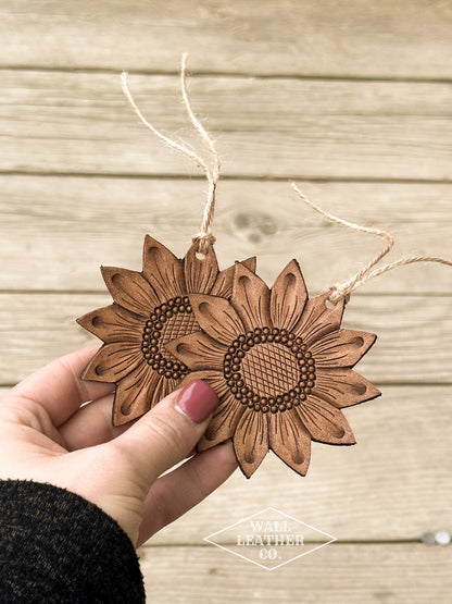 Sunflower Christmas Ornament