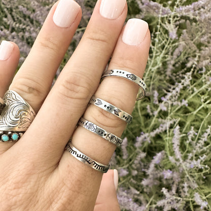 Western Stacker Rings