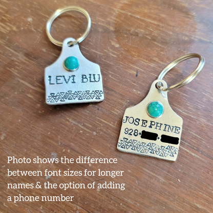 Cattle Tag Custom Pet ID Tag