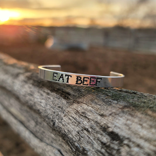 Eat Beef Bracelet