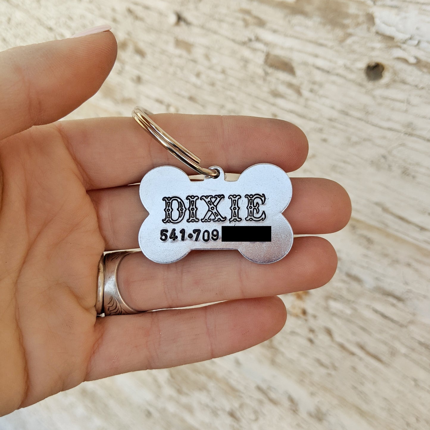 Bone Custom Pet ID Tag