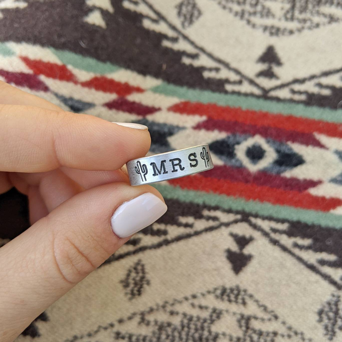 Mrs Cactus Alternative Wedding Ring