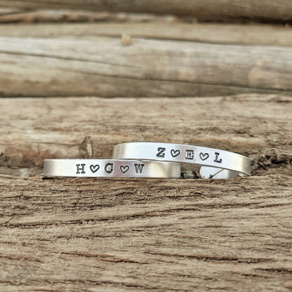 Custom Initials Mother's Bracelet